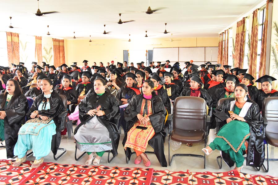 Pine Grove College of Education graduates and faculty assembled for the fifth annual convocation.