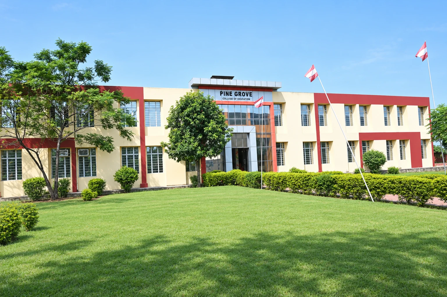 Updated Pine Grove College of Education campus